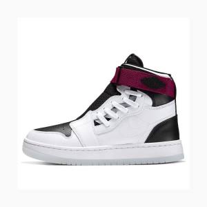 White / Black / Red Nike Nova XX Basketball Shoes Women's Air Jordan 1 | JD-290RK