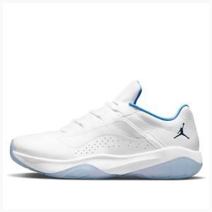 White / Blue Nike CMFT Low Legend Sneakers Men's Air Jordan 11 | JD-902OE