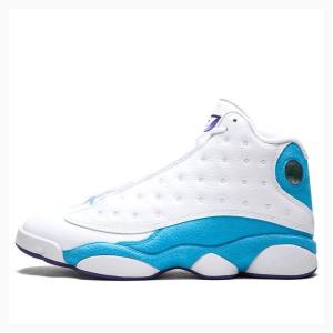 White / Blue Nike Retro CP PE China Edition - What is Love Basketball Shoes Men's Air Jordan 13 | JD-140PF