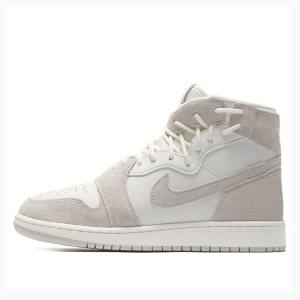 White / Grey Nike Rebel XX Moon Particle Basketball Shoes Women's Air Jordan 1 | JD-794OY