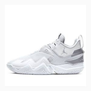 White / Grey Nike Westbrook One Take Basketball Shoes Women's Air Jordan | JD-504WI