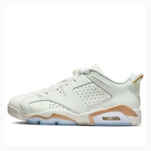 White Nike Retro Low CNY Chinese New Year Sneakers Men's Air Jordan 6 | JD-120ZY