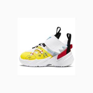 White / Red / Yellow Nike Why Not Zer03 SE 3 TD Basketball Shoes Women's Air Jordan | JD-038CP