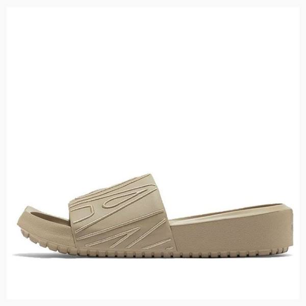 Beige Nike Nola Slides Women\'s Air Jordan | JD-285DP