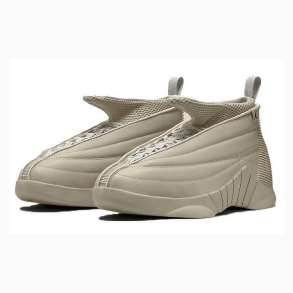 Beige Nike Retro SP Billie Eilish Basketball Shoes Women's Air Jordan 15 | JD-180JT