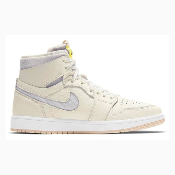 Beige Nike Zoom Air CMFT (W) Basketball Shoes Women's Air Jordan 1 | JD-480VY