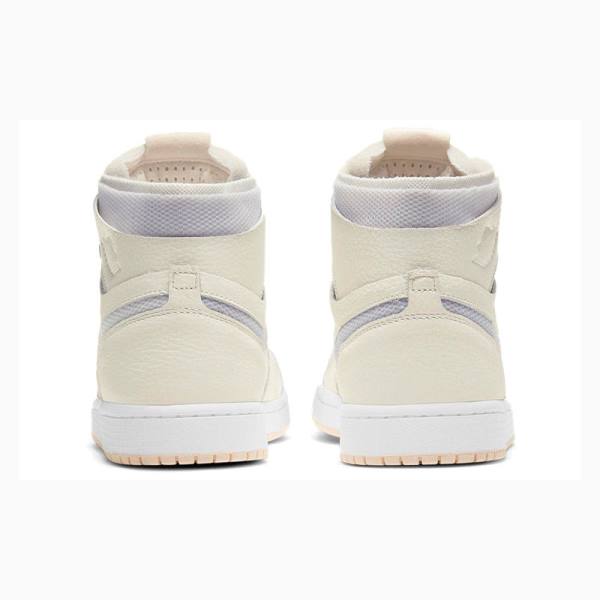 Beige Nike Zoom Air CMFT (W) Basketball Shoes Women's Air Jordan 1 | JD-480VY