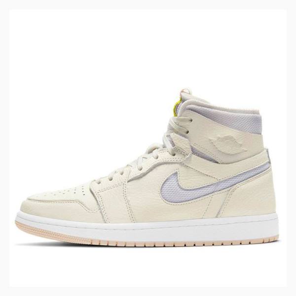 Beige Nike Zoom Air CMFT (W) Basketball Shoes Women\'s Air Jordan 1 | JD-480VY