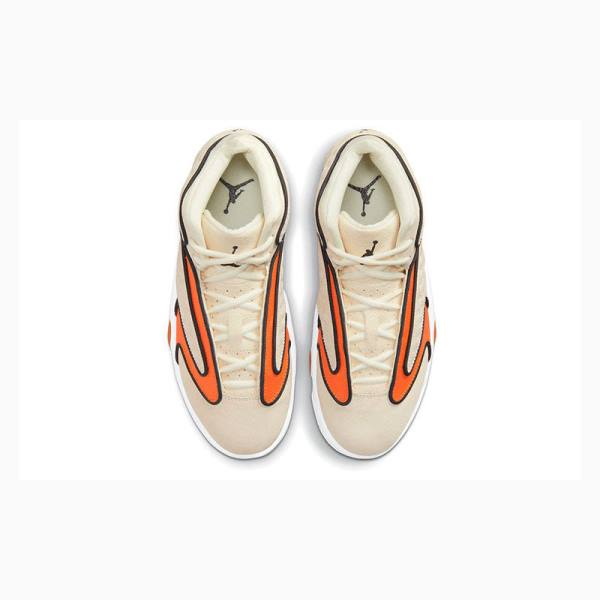 Beige / Orange Nike OG Basketball Shoes Women's Air Jordan | JD-875QS