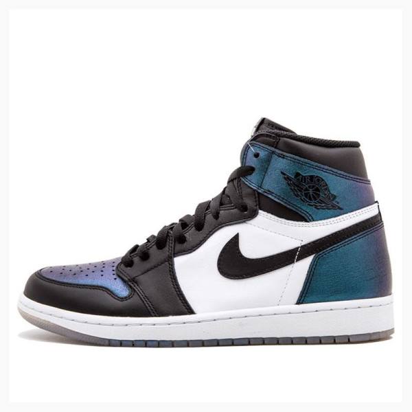 Black / Blue Nike Retro High OG ASW All-Star - Chameleon Basketball Shoes Men\'s Air Jordan 1 | JD-470HB