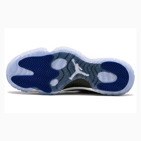 Black / Blue Nike Retro Space Jam Basketball Shoes Men's Air Jordan 11 | JD-103OF