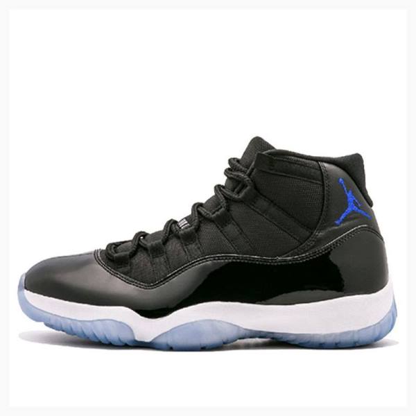 Black / Blue Nike Retro Space Jam Basketball Shoes Men\'s Air Jordan 11 | JD-103OF