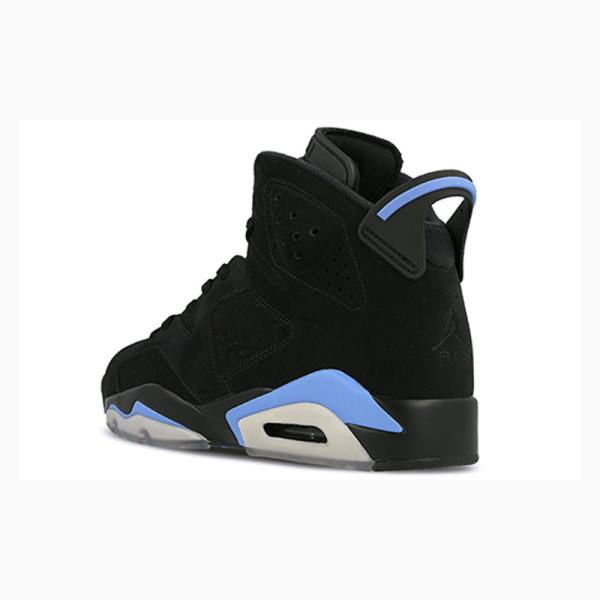 Black / Blue Nike Retro UNC – Univeristy Basketball Shoes Men's Air Jordan 6 | JD-674YM