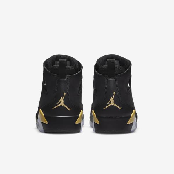 Black / Gold Nike Flight Club 91 Sneakers Men's Air Jordan | NK794PIE