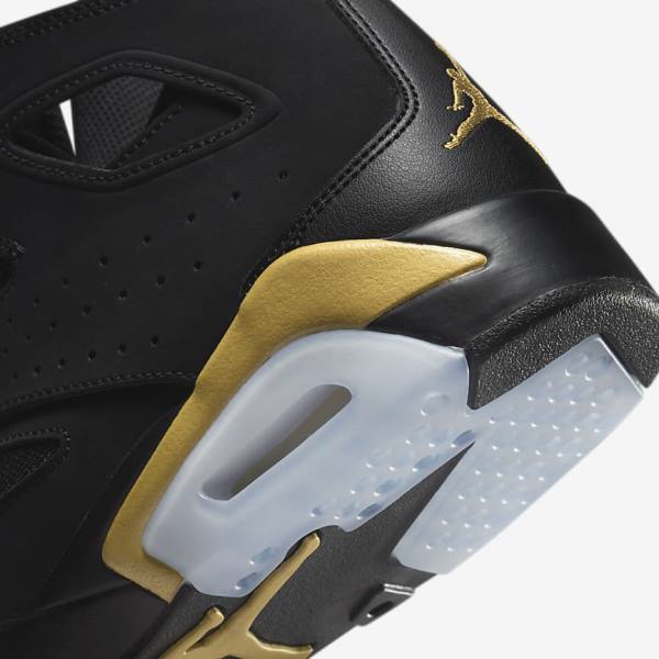 Black / Gold Nike Flight Club 91 Sneakers Men's Air Jordan | NK794PIE