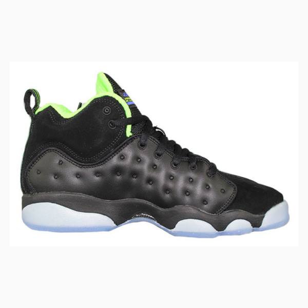 Black / Green Nike Jumpman Team II Basketball Shoes Women's Air Jordan | JD-064WZ