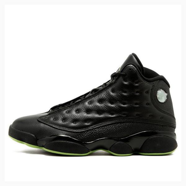 Black / Green Nike Retro Altitude Basketball Shoes Men\'s Air Jordan 13 | JD-724FB