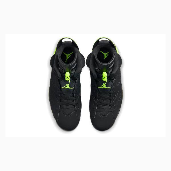 Black / Green Nike Retro Electric Basketball Shoes Men's Air Jordan 6 | JD-759KD