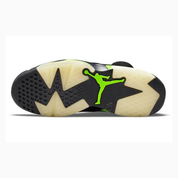 Black / Green Nike Retro Electric Basketball Shoes Men's Air Jordan 6 | JD-759KD