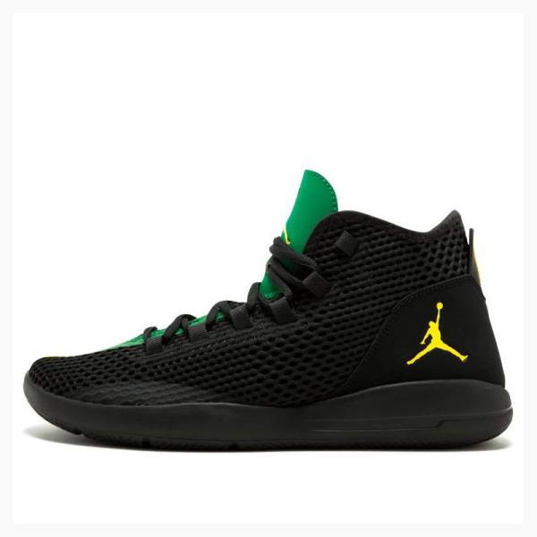 Black / Green Nike X Trophy Room Reveal Basketball Shoes Men\'s Air Jordan | JD-257ZT