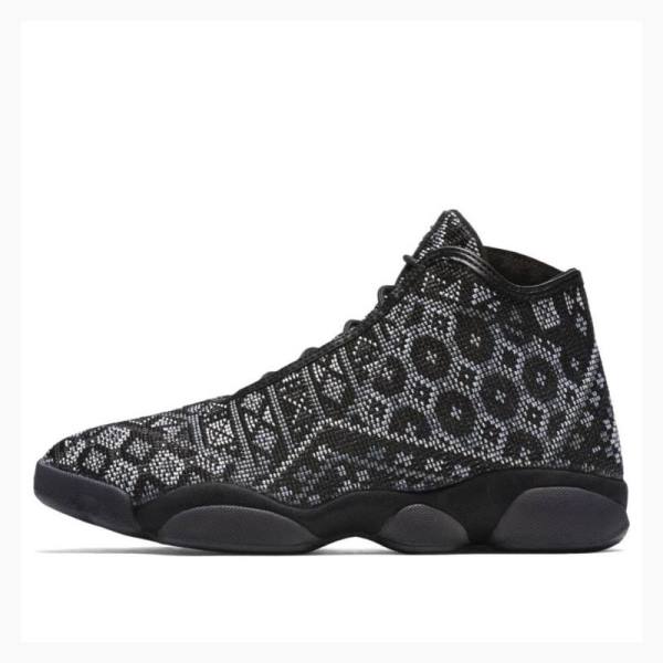 Black / Grey Nike Horizon PRM \'PSNY\' Basketball Shoes Men\'s Air Jordan | JD-861SO