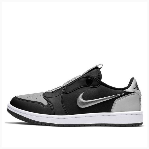 Black / Grey Nike Retro Low Slip SE Shadow Sneakers Women\'s Air Jordan 1 | JD-587VC