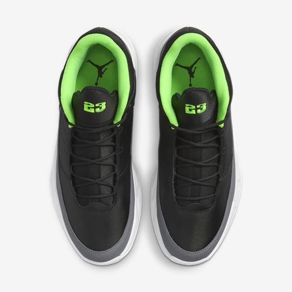 Black / Grey / White / Green Nike Max Aura 3 Basketball Shoes Men's Air Jordan | NK739NMI