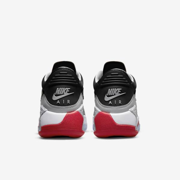 Black / Grey / White / Red Nike Point Lane Running Shoes Men's Air Jordan | NK862GDB