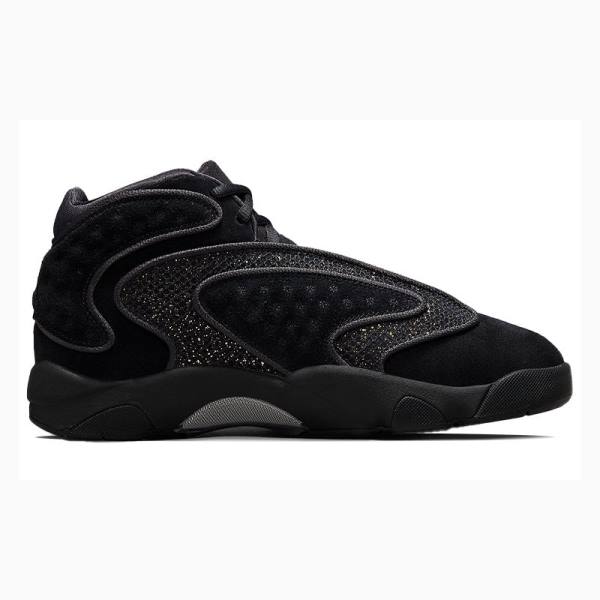 Black Nike OG Metallic Basketball Shoes Women's Air Jordan | JD-924TJ