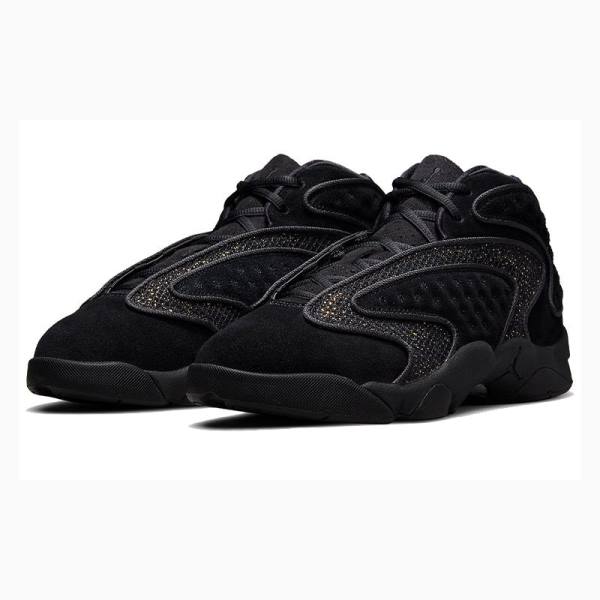 Black Nike OG Metallic Basketball Shoes Women's Air Jordan | JD-924TJ