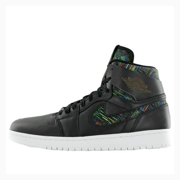 Black Nike RET High NOUV BHM History Month Basketball Shoes Men\'s Air Jordan 1 | JD-472EA