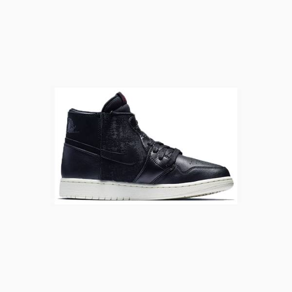 Black Nike Rebel XX Basketball Shoes Women's Air Jordan 1 | JD-198PI