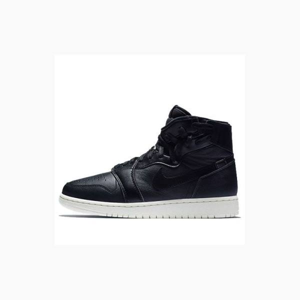 Black Nike Rebel XX Basketball Shoes Women\'s Air Jordan 1 | JD-198PI