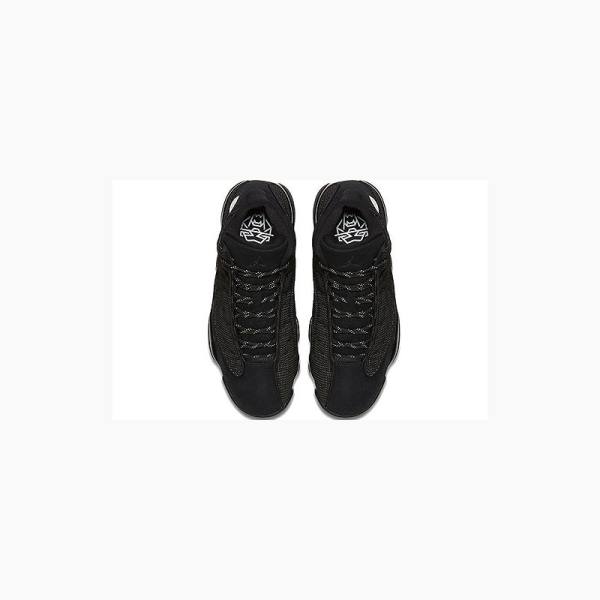 Black Nike Retro Basketball Shoes Men's Air Jordan 13 | JD-785XZ