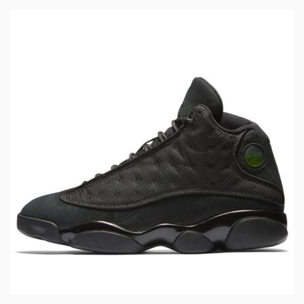 Black Nike Retro Basketball Shoes Men\'s Air Jordan 13 | JD-785XZ