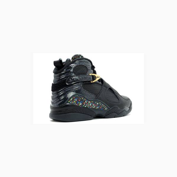 Black Nike Retro CC Cigar Basketball Shoes Men's Air Jordan 8 | JD-421VI