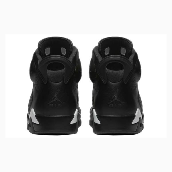 Black Nike Retro Cat Basketball Shoes Men's Air Jordan 6 | JD-496UQ