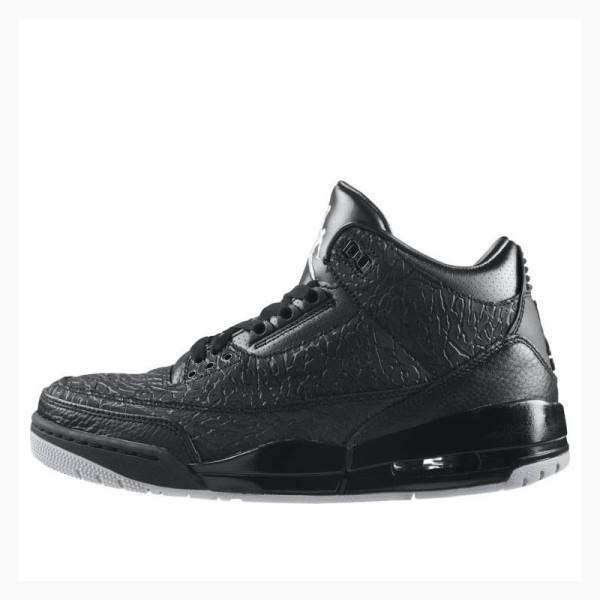 Black Nike Retro Flip Basketball Shoes Men\'s Air Jordan 3 | JD-451JD