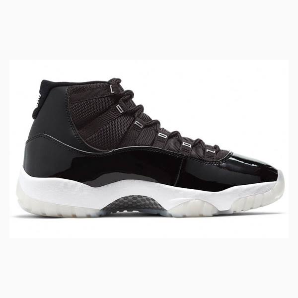 Black Nike Retro Jubilee 25th Anniversary Basketball Shoes Men's Air Jordan 11 | JD-134NP