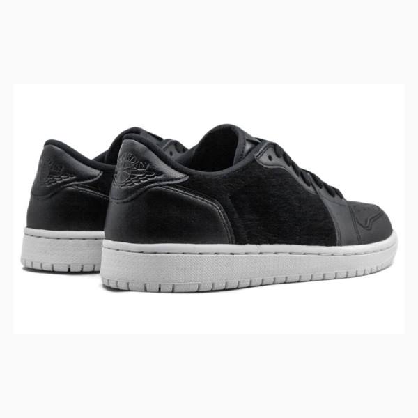 Black Nike Retro Low NS Sail Sneakers Women's Air Jordan 1 | JD-760SH