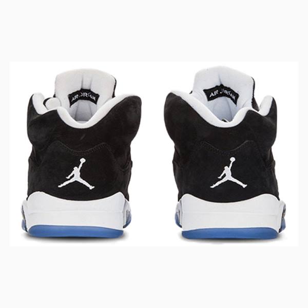 Black Nike Retro Oreo Basketball Shoes Men's Air Jordan 5 | JD-390LX