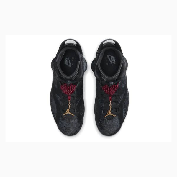 Black Nike Retro SD Singles Day Basketball Shoes Women's Air Jordan 6 | JD-609CZ