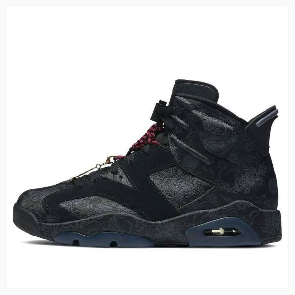 Black Nike Retro SD Singles Day Basketball Shoes Women\'s Air Jordan 6 | JD-609CZ