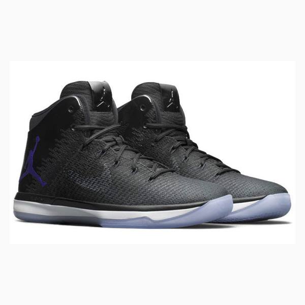 Black Nike Space Jam Basketball Shoes Men's Air Jordan 31 | JD-520QE