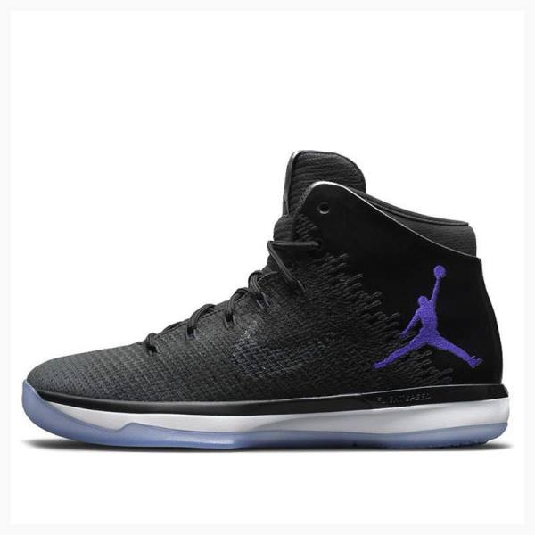 Black Nike Space Jam Basketball Shoes Men\'s Air Jordan 31 | JD-520QE