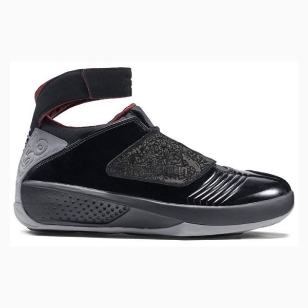 Black Nike Stealth Basketball Shoes Men's Air Jordan 20 | JD-075QY