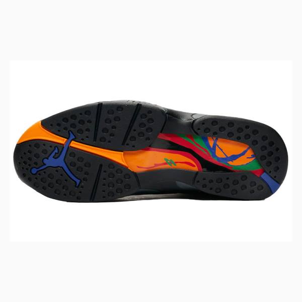 Black / Orange Nike Retro Air Raid Basketball Shoes Men's Air Jordan 8 | JD-925IX