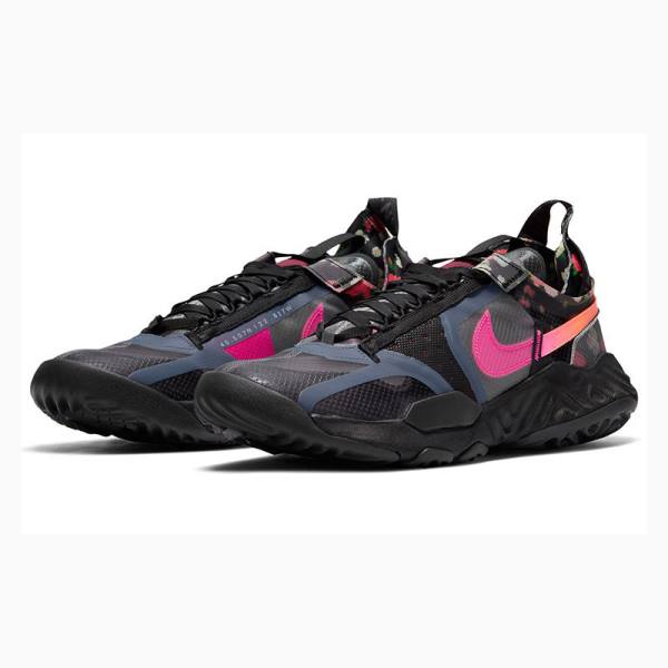 Black / Pink Nike Delta Breathe CNY Running Shoes Men's Air Jordan | JD-259FK