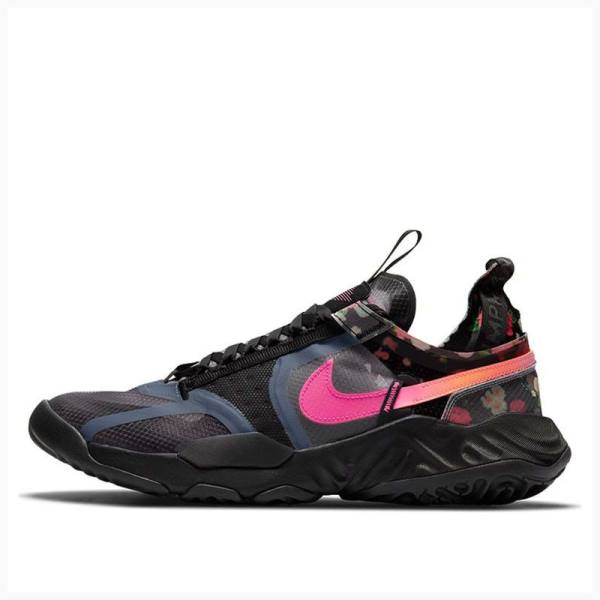 Black / Pink Nike Delta Breathe CNY Running Shoes Men\'s Air Jordan | JD-259FK