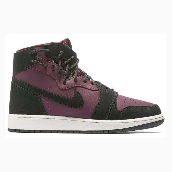 Black / Purple Nike High Rebel XX 'Bordeaux' Phantom Basketball Shoes Women's Air Jordan 1 | JD-915ZV